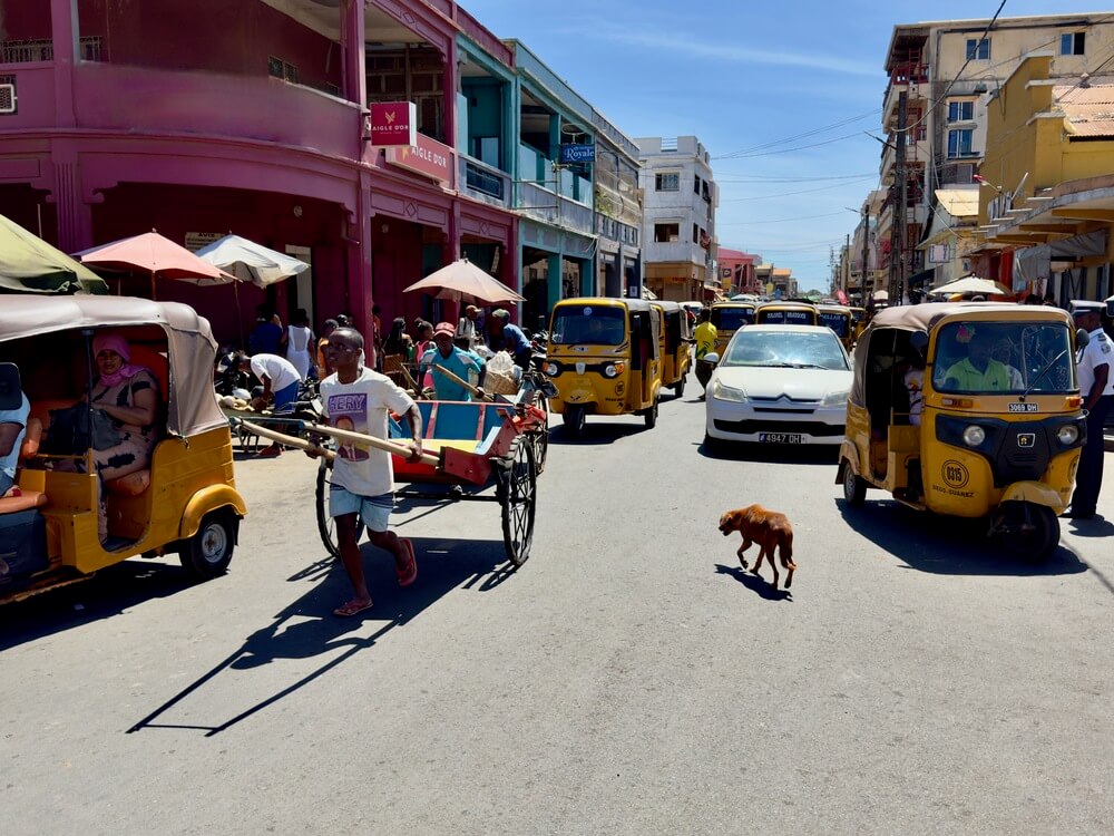 Visit of Diego Suarez town